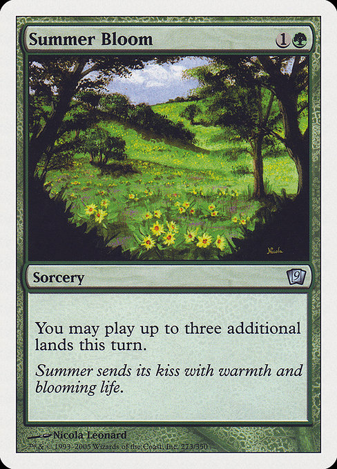 Summer Bloom - 9th Edition - U - 273