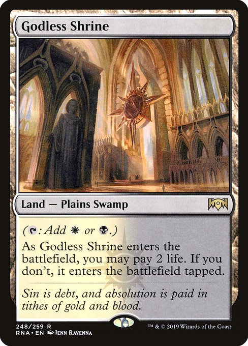 Godless Shrine - Ravnica Allegiance - R - 248