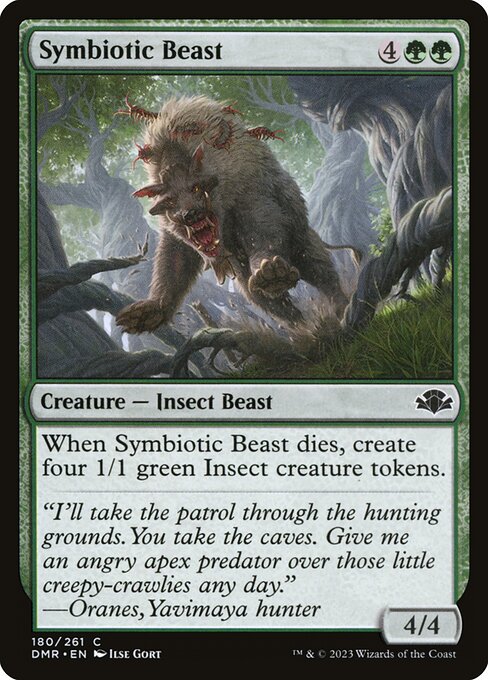 Symbiotic Beast - Dominaria Remastered - C - 180
