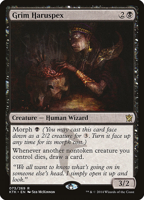 Grim Haruspex - Khans of Tarkir - R - 73