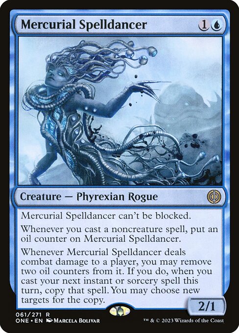 Mercurial Spelldancer - Phyrexia: All Will Be One - R - 61