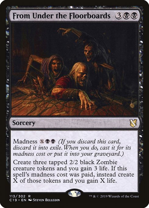 From Under the Floorboards - Commander 2019 - R - 113