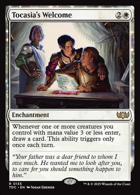 Tocasia's Welcome - Commander: Tarkir: Dragonstorm - R - 135