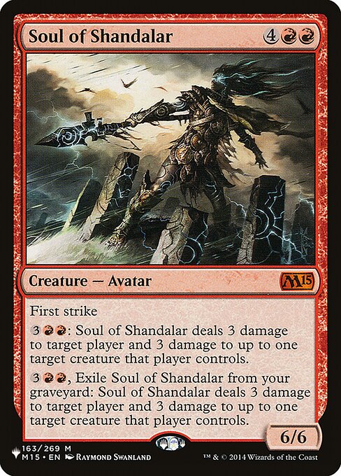 Soul of Shandalar - The List Reprints - M - 163/269