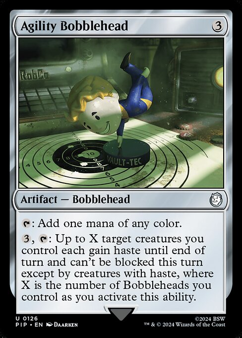 Agility Bobblehead - Universes Beyond: Fallout - U - 126