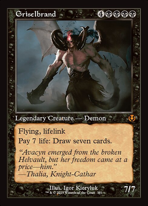 Griselbrand (Retro Frame) - Innistrad Remastered - M - 381