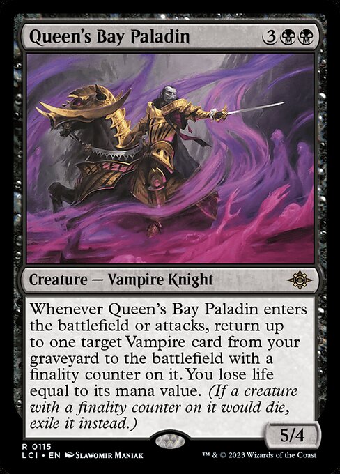 Queen's Bay Paladin - The Lost Caverns of Ixalan - R - 115
