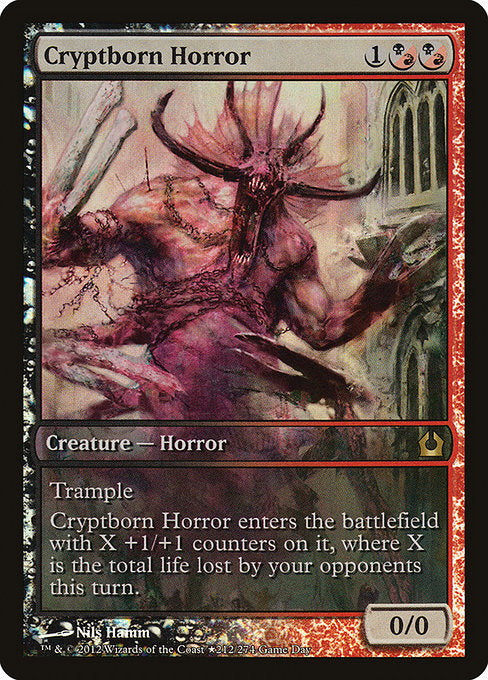 Cryptborn Horror - Game Day & Store Championship Promos - P - 212