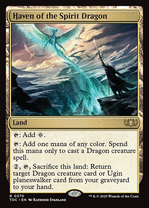 Haven of the Spirit Dragon - Commander: Tarkir: Dragonstorm - R - 370