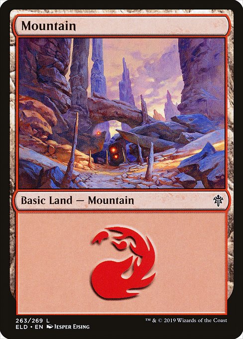 Mountain (263) - Throne of Eldraine - L - 263
