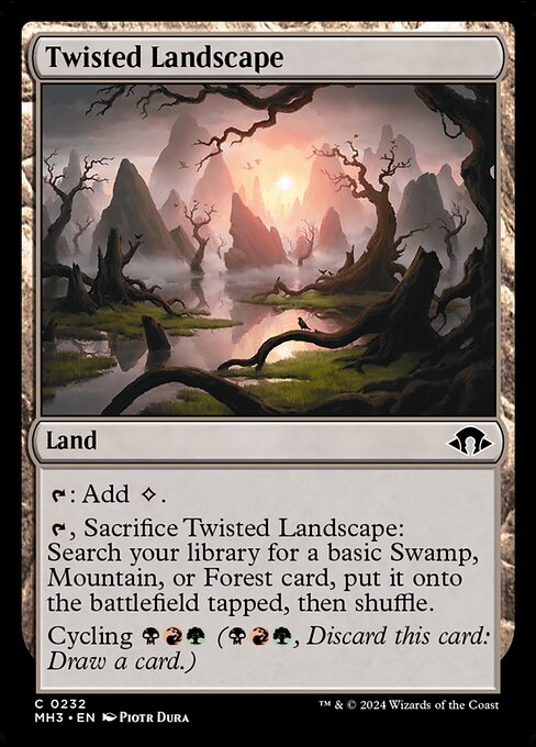 Twisted Landscape - Modern Horizons 3 - C - 232