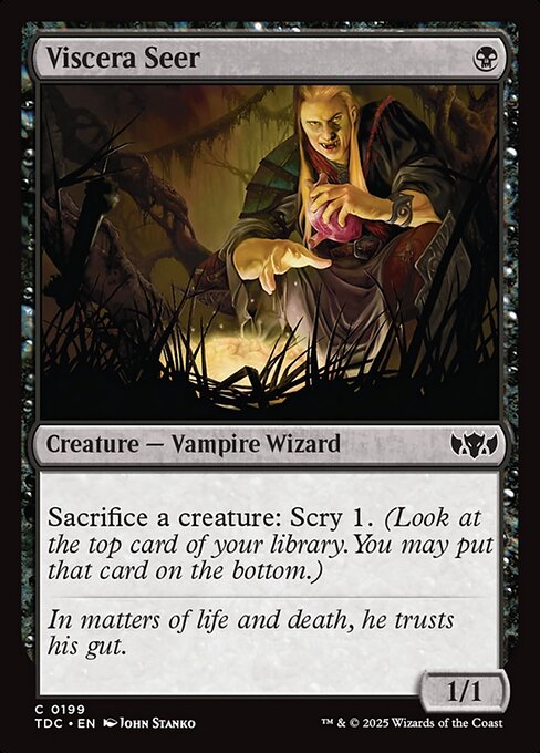 Viscera Seer - Commander: Tarkir: Dragonstorm - C - 199