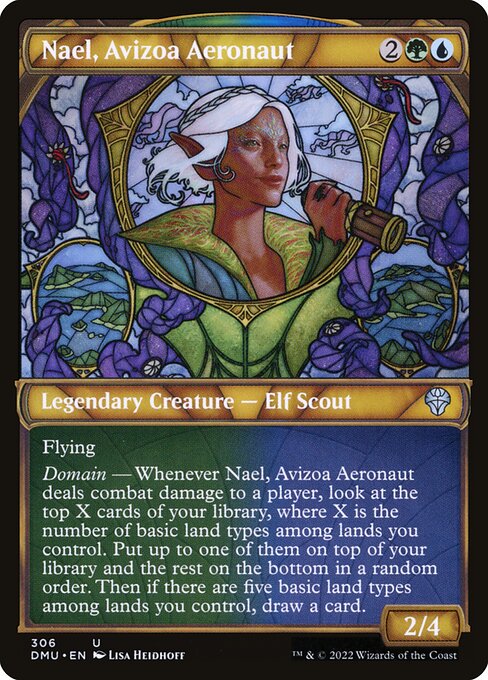 Nael, Avizoa Aeronaut (Showcase) - Dominaria United - U - 306