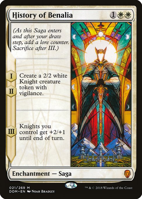 History of Benalia - Dominaria - M - 21