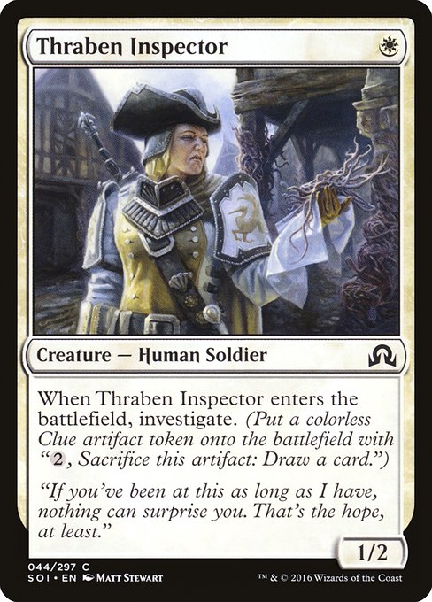 Thraben Inspector - Shadows over Innistrad - C - 44