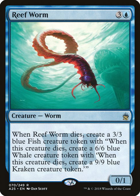 Reef Worm - Masters 25 - R - 70