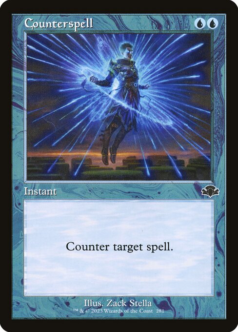 Counterspell (Retro Frame) - Dominaria Remastered - C - 281