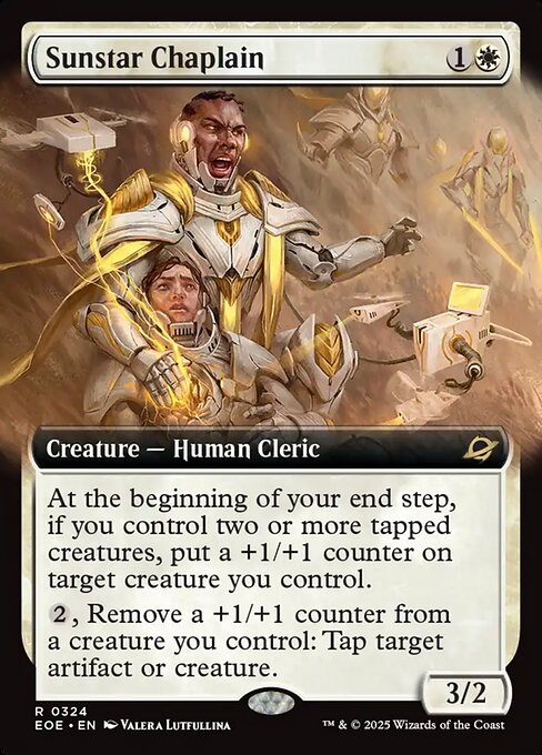 Sunstar Chaplain (Extended Art) - Edge of Eternities - R - 324