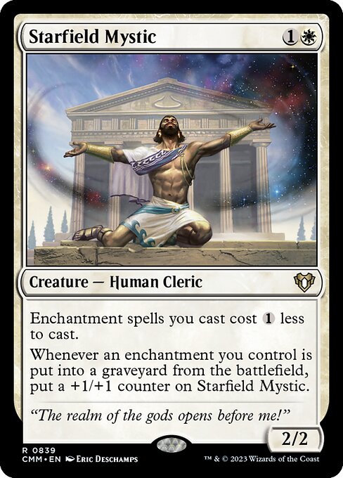 Starfield Mystic - Commander Masters - R - 839
