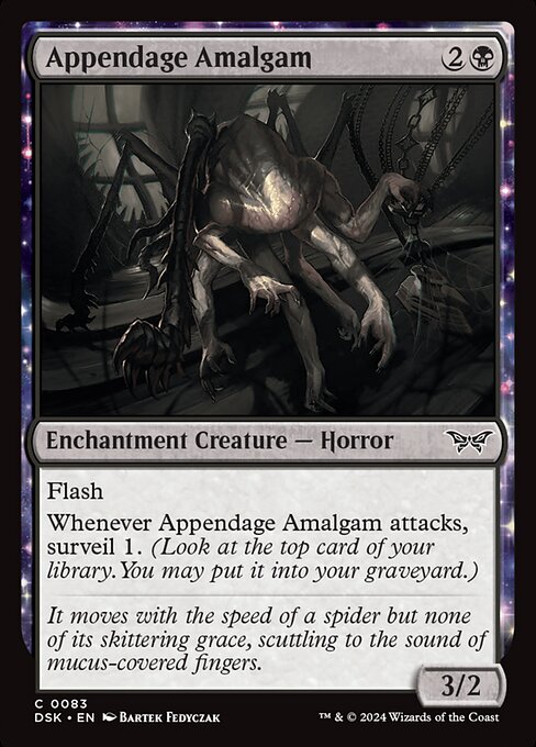Appendage Amalgam - Duskmourn: House of Horror - C - 83