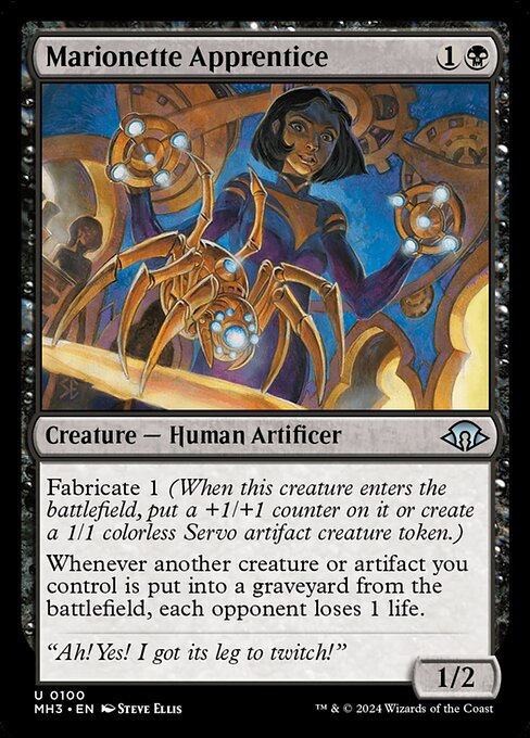 Marionette Apprentice - Modern Horizons 3 - U - 100