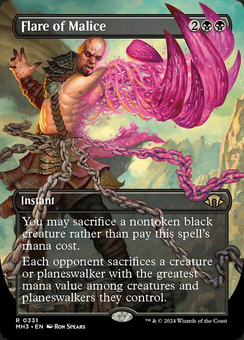 Flare of Malice (Borderless) - Modern Horizons 3 - R - 331