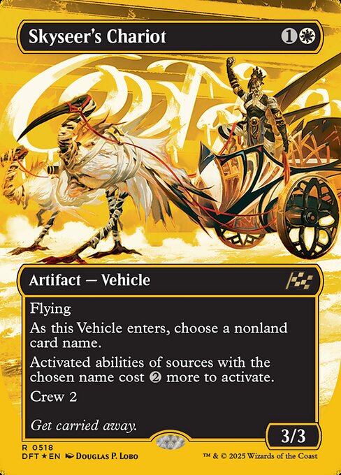 Skyseer's Chariot (Borderless) (First-Place Foil) - Aetherdrift - R - 518