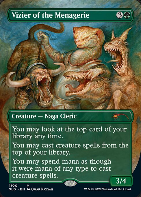 Vizier of the Menagerie (Borderless) - Secret Lair Drop Series - M - 1100