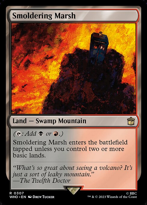 Smoldering Marsh - Universes Beyond: Doctor Who - R - 307