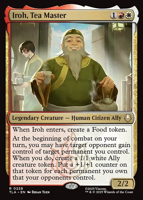 Iroh, Tea Master - Avatar: The Last Airbender - R - 228