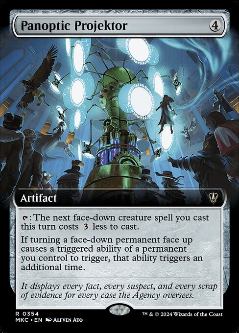 Panoptic Projektor (Extended Art) - Commander: Murders at Karlov Manor - R - 354
