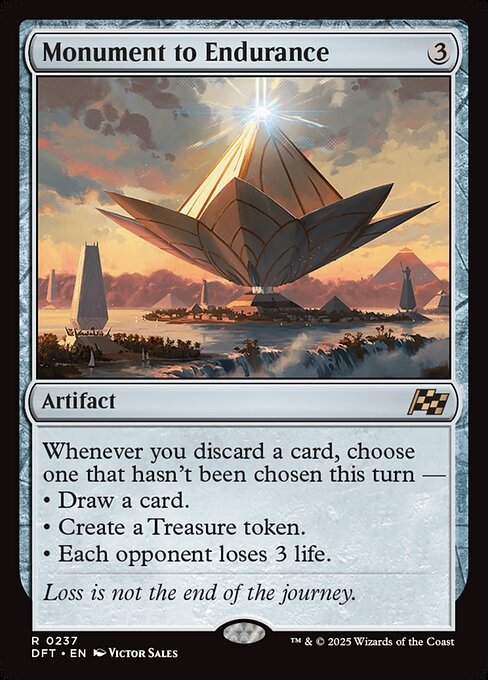 Monument to Endurance - Prerelease Cards - R - 237