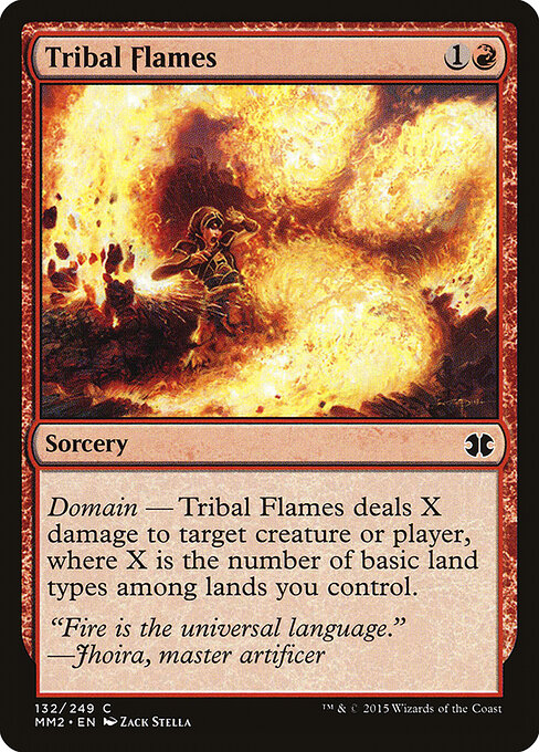 Tribal Flames - Modern Masters 2015 - C - 132