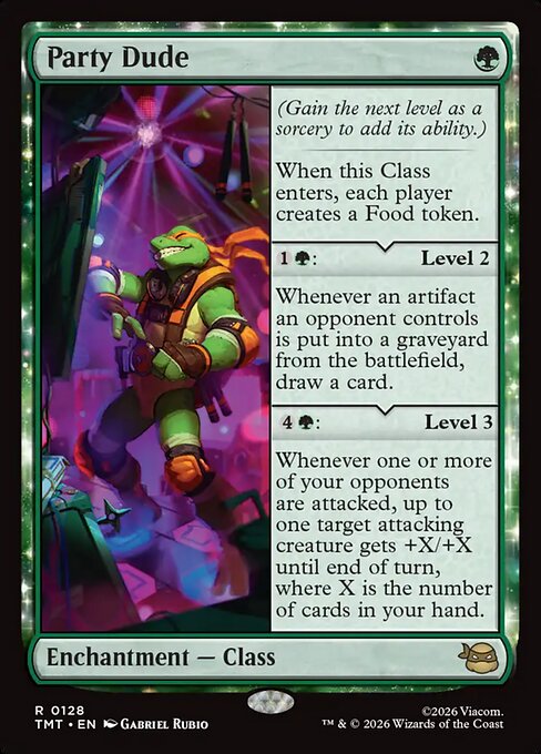 Party Dude - Teenage Mutant Ninja Turtles - R - 128
