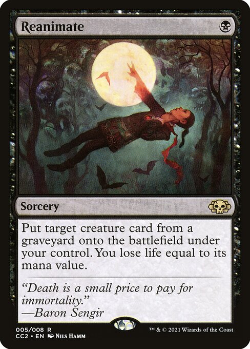 Reanimate - Commander Collection: Black - R - 5