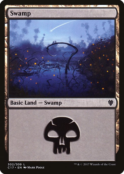 Swamp (302) - Commander 2017 - L - 302