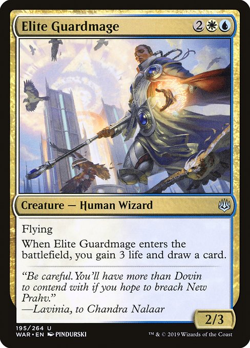 Elite Guardmage - War of the Spark - U - 195