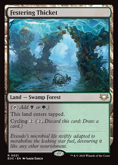 Festering Thicket - Commander: Edge of Eternities - R - 21
