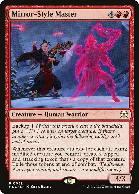 Mirror-Style Master - Commander: March of the Machine - R - 32