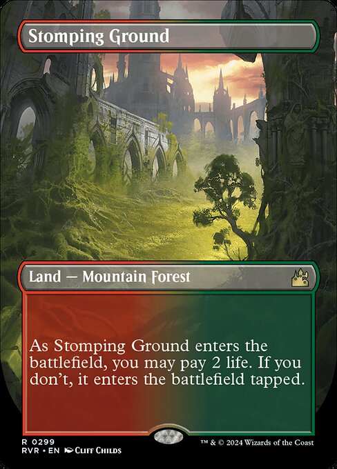 Stomping Ground (Borderless) - Ravnica Remastered - R - 299