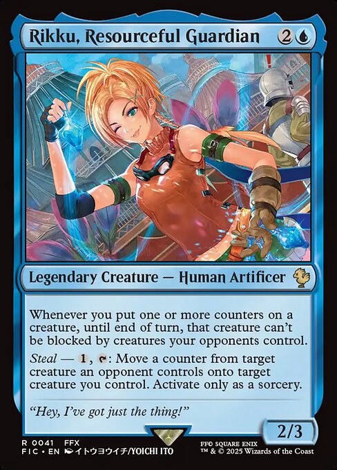Rikku, Resourceful Guardian - Commander: FINAL FANTASY - R - 41