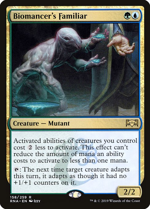 Biomancer's Familiar - Ravnica Allegiance - R - 158