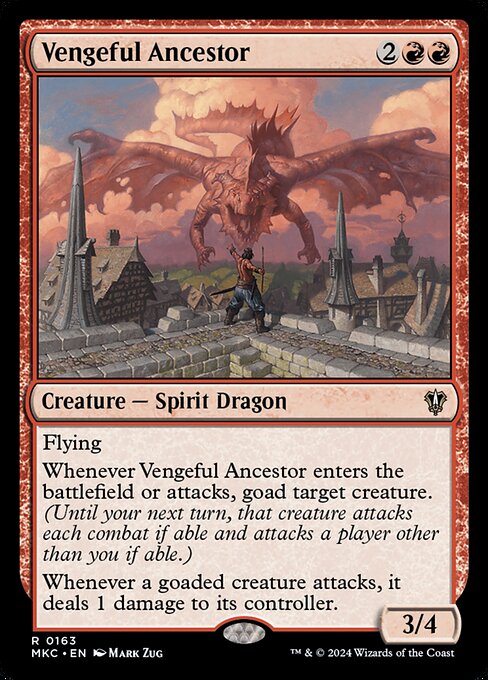 Vengeful Ancestor - Commander: Murders at Karlov Manor - R - 163