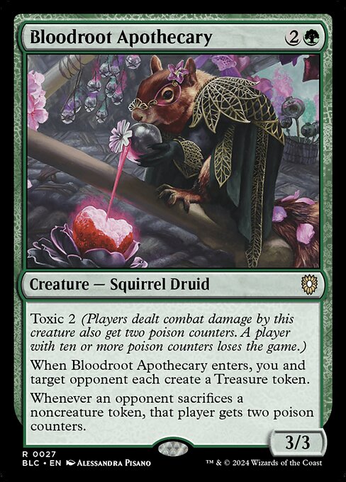 Bloodroot Apothecary - Commander: Bloomburrow - R - 27
