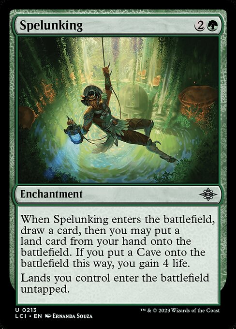 Spelunking - The Lost Caverns of Ixalan - U - 213