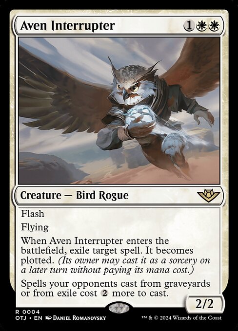 Aven Interrupter - Outlaws of Thunder Junction - R - 4