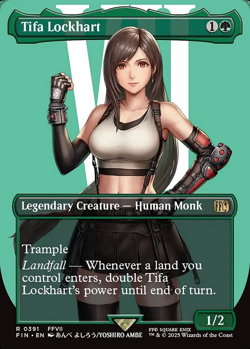 Tifa Lockhart (Borderless) - FINAL FANTASY - R - 391