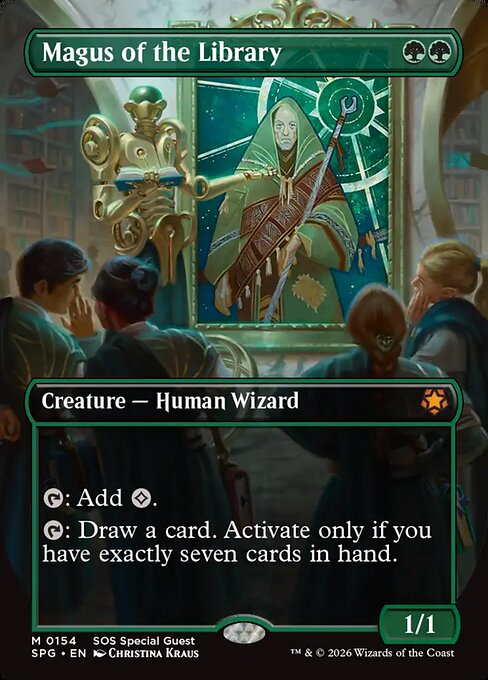 Magus of the Library (Borderless) - Special Guests - M - 154
