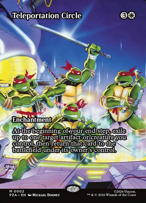 Teleportation Circle (Borderless) - Teenage Mutant Ninja Turtles Source Material - M - 2