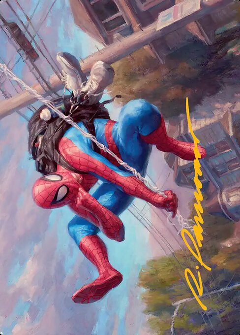 Spider-Man, Web-Slinger - Commander: Marvel Super Heroes - C - 776